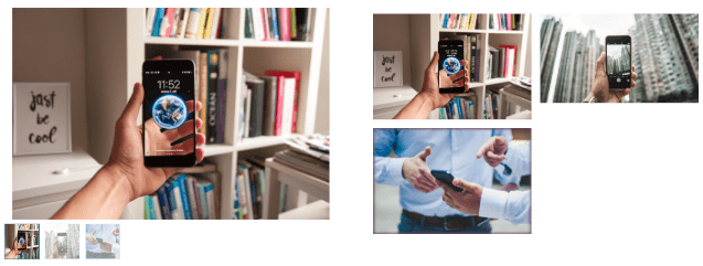 چینش تصاویر محصول