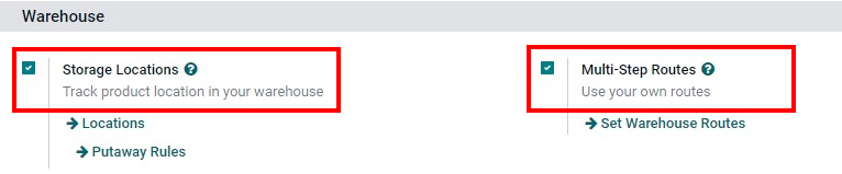 :alt: تنظیمات انبار.