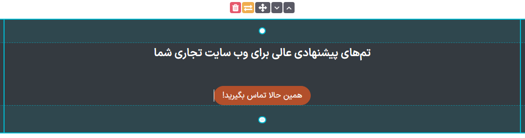 بلوک پیش‌فرض فراخوان به عمل