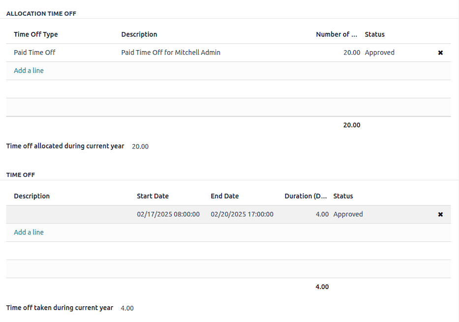 Departure Holiday Attests Time off.