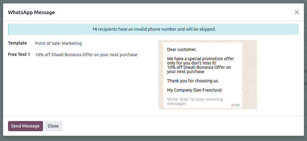 نمای نگارش واتس‌اپ