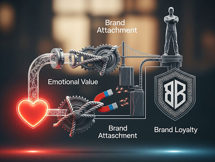 مکانیزم عمل: چگونه ارزش احساسی به وفاداری منجر می‌شود؟