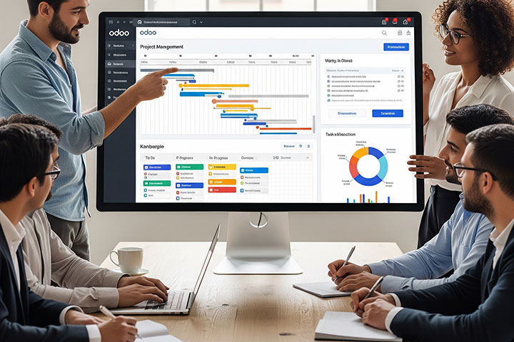 معرفی ماژول مدیریت پروژه Odoo ERP