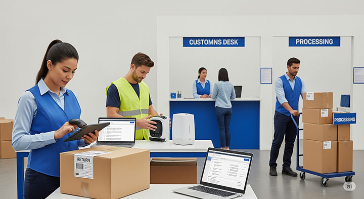 ثبت درخواست برگشت کالا در ماژول فروش