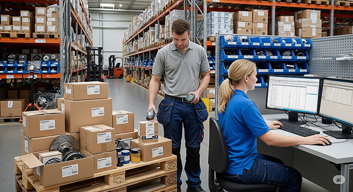 یک مثال عملی: برگشت کالا در یک شرکت توزیع قطعات یدکی