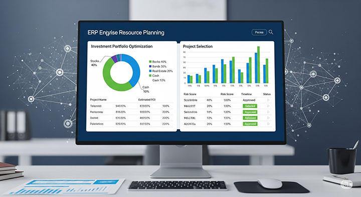 ERP و بهینه‌سازی سبد سرمایه‌گذاری و انتخاب پروژه‌ها