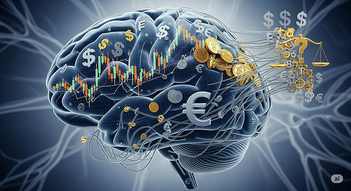 درک چالش اصلی – روان‌شناسی مالی و سوگیری‌های شناختی