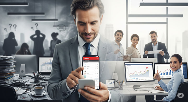 تأثیر اپلیکیشن‌های موبایل اودوو بر کسب‌وکار شما