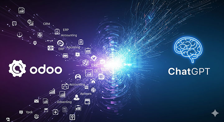 ترکیب قدرت Odoo و هوشمندی ChatGPT