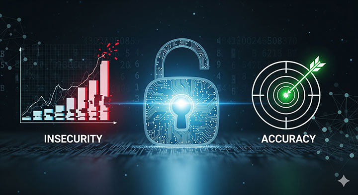 چالش‌ها: امنیت و دقت