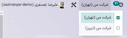 دسترسی به چندین شرکت در Odoo